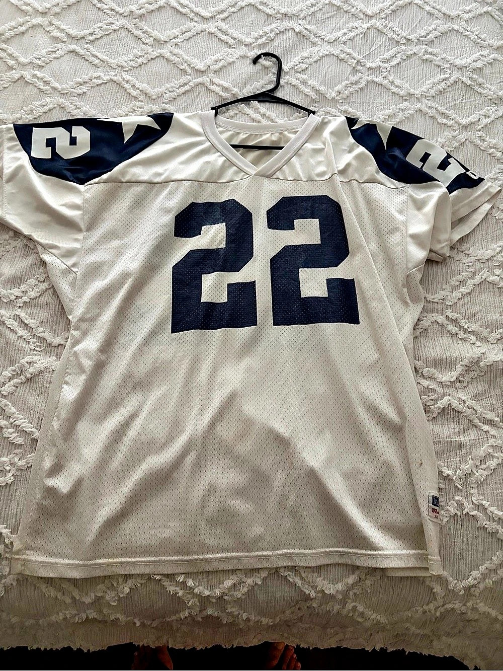 Wilson Dallas Cowboys Emmitt Smith #22 Vintage Jersey XXL